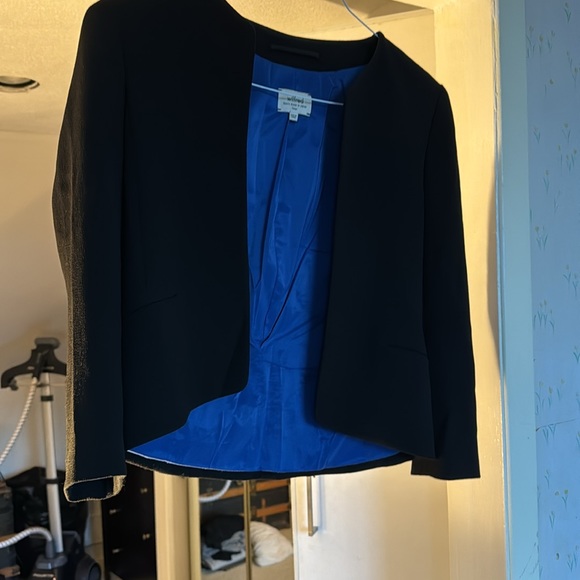 Black, crop blazer - Picture 4 of 5